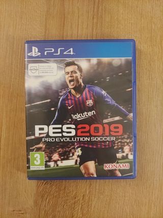 Juego ps4 pro Evolution soccer 2019