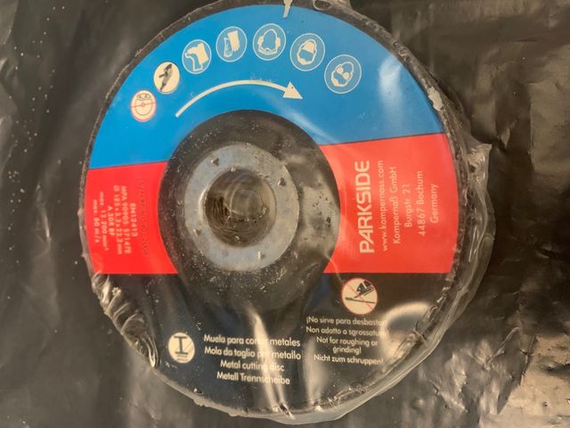 10 Discos debastado y tronzado. PARKSIDE