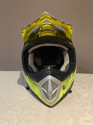 Casco Moto marca Shiro MX/Enduro / Talla XS