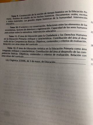 Temario Primaria. 2 volúmenes. Editorial Mad