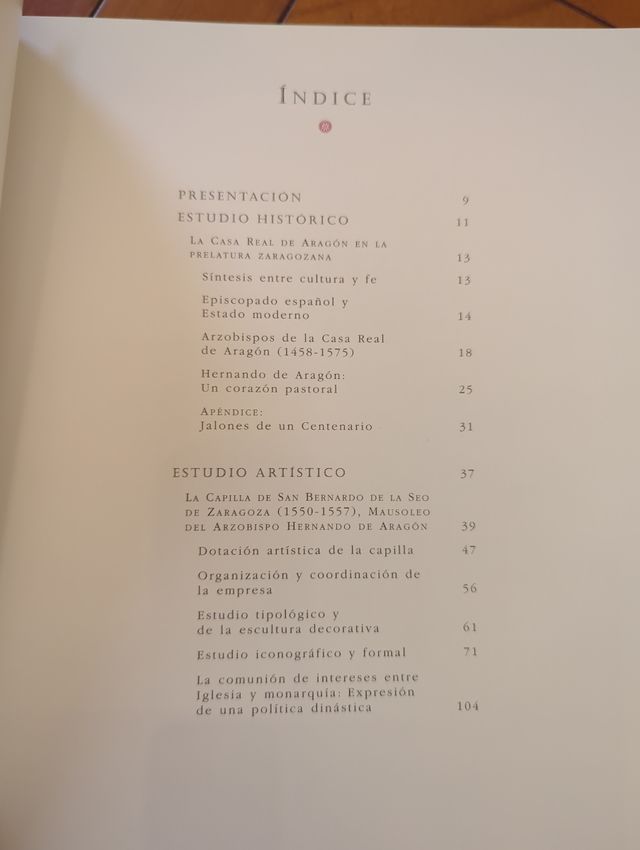 La capilla San Bernardo de la Seo de Z