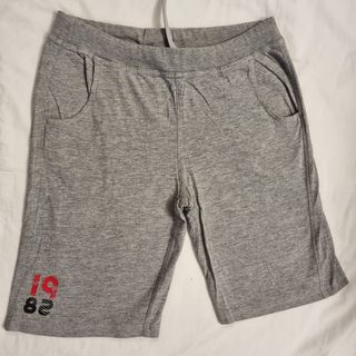 Pantaloni corti junior grigio