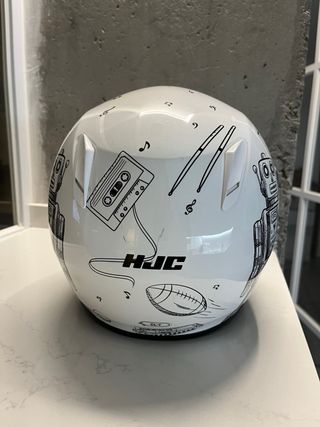 casco de moto para niñ@