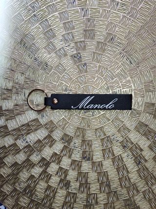 Llavero personalizado nombre.Detalles