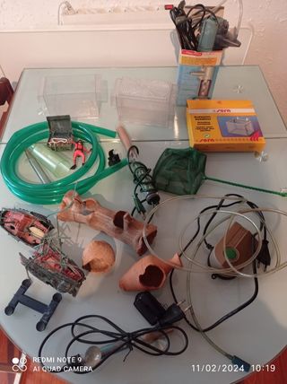 Acuario + accesorios