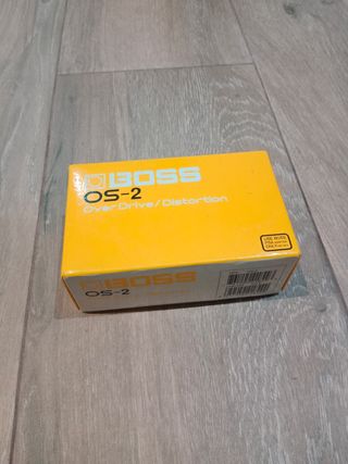 Pedal boss overdrive/distorsion OS-2