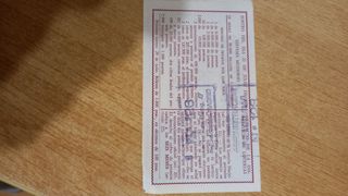 Serie de lotería antigua