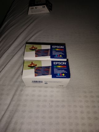 2 Cartuchos tricolor de Epson