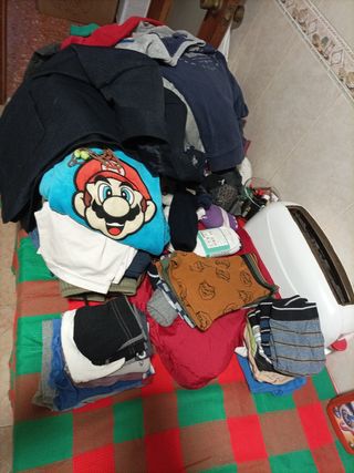 lote Ropa niño nueva con etiqueta o usada 2 veces