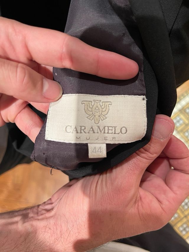 Americana CARAMELO mujer talla 44