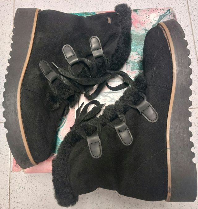 Botas con pelo de Mustang