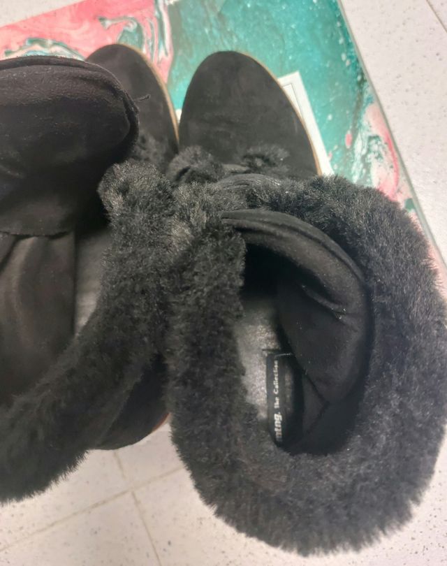 Botas con pelo de Mustang