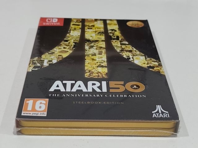 ¡NUEVO! ATARI 50: Steelbook Edition - Switch 