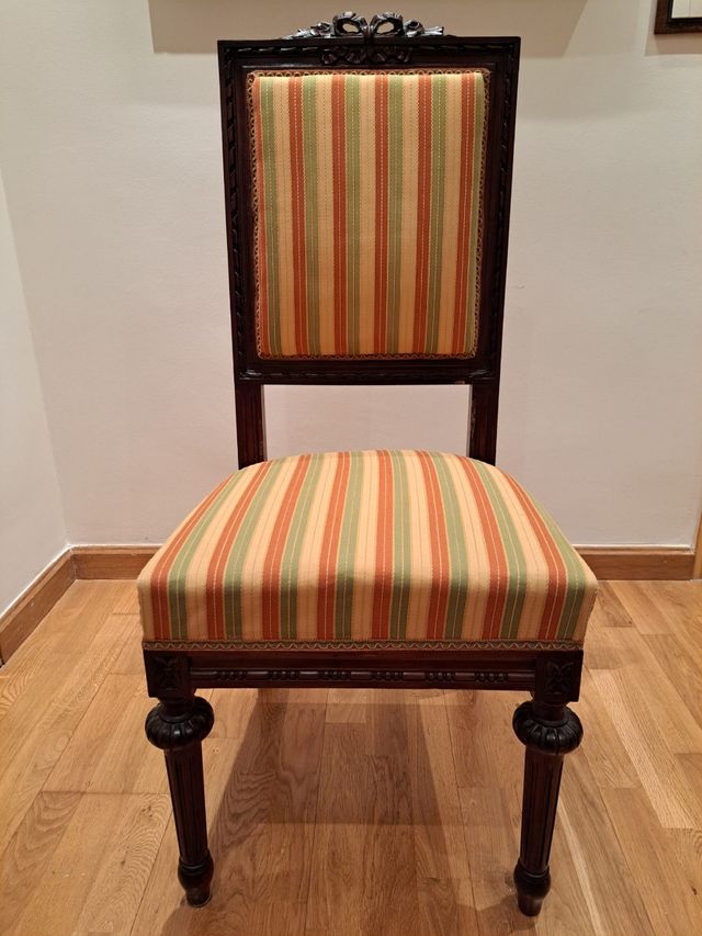 6 Sillas tapizadas venta en Alicante