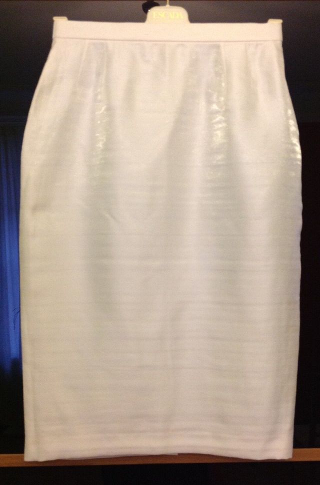 Gonna in seta Escada, taglia 42