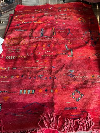 Tappeti berberi rossi originali ed eleganti