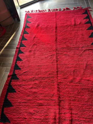 Tappeti berberi rossi originali ed eleganti