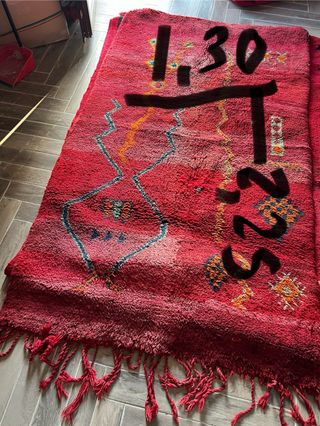 Tappeti berberi rossi originali ed eleganti