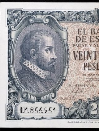 Billete 25 Pesetas 1940