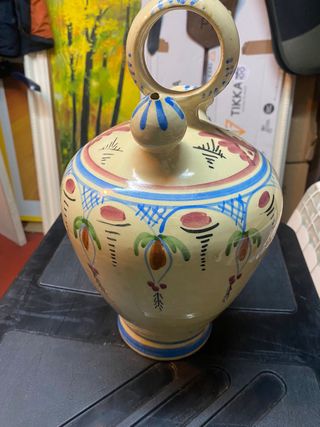 botijo pintado  a mano
