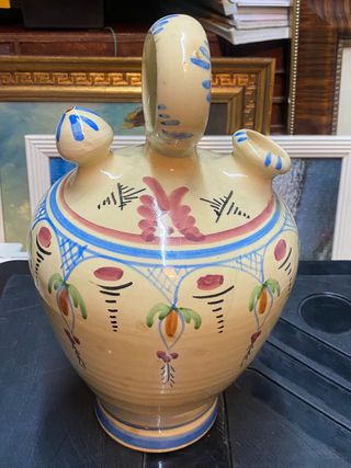 botijo pintado  a mano
