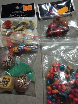 Peças para artesanato de bijuteria