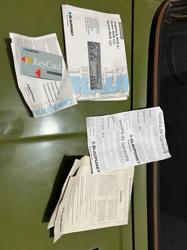 blaupunkt verona rcr 127