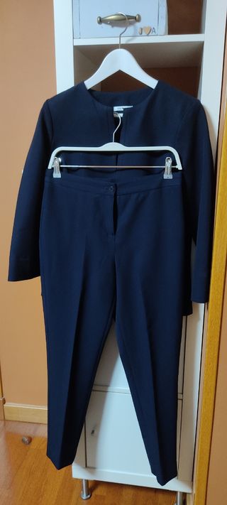 Traje de Americana y pantalón,azul m
