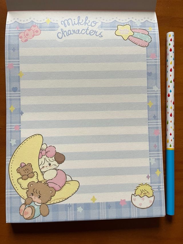 carta perfumada Mikko Sanrio