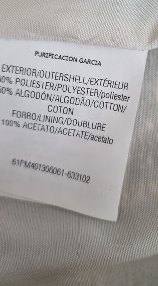 Chaqueta Purificación Garcia