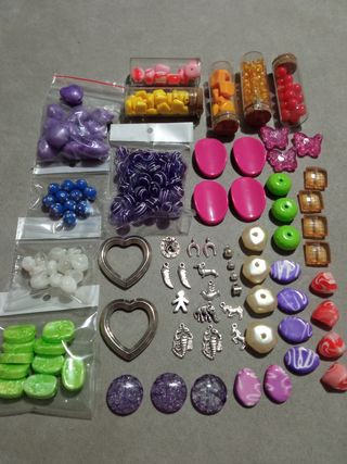 Peças para artesanato de bijuteria