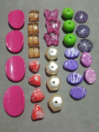 Peças para artesanato de bijuteria