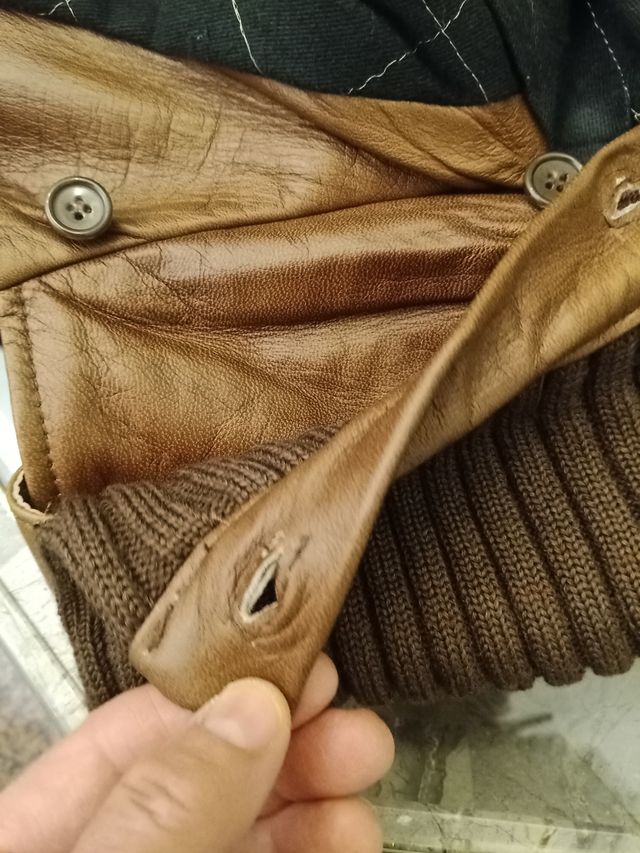 Giaccone in vera pelle 