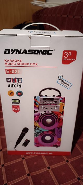 DYNASONIC Altavoz Bluetooth