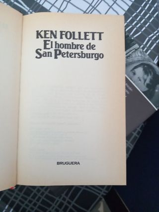 LIBRO EL HOMBRE DE SAN PETERSBURGO.