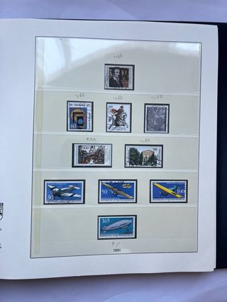 Álbum Sellos Alemania BRD 1983/1993