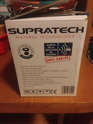 GPS para coche Supratech Galatea 2106