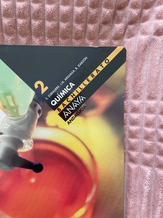 Libro Química 2 Bachillerato Anaya