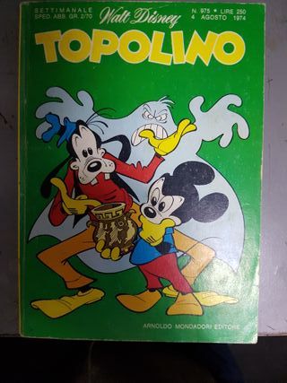 N.9 Fumetti Topolino Anni 70