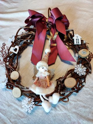 GHIRLANDA NATALE (Rosa)