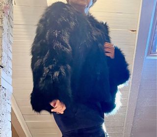 Chaqueta de pelo ROSA & ROSE