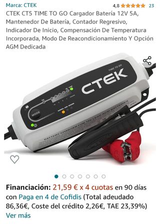 Cargador de baterías