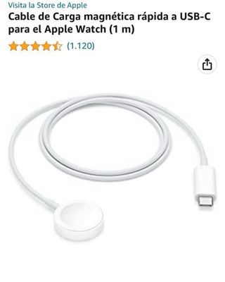 Cable de carga Apple Watch