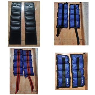 PESAS LASTRES MUÑEQUERAS TOBILLERAS