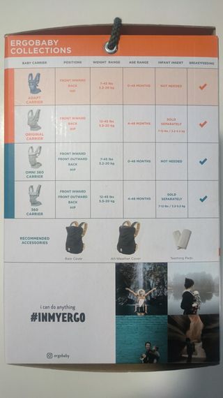 Ergobaby adapt cool air