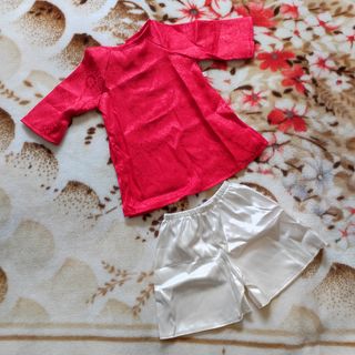 Conjunto para bebé vestido vietnamita