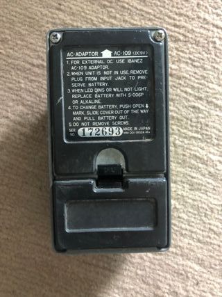 Ibanez Tube Screamer TS-808 de años 70/80s 1000 €