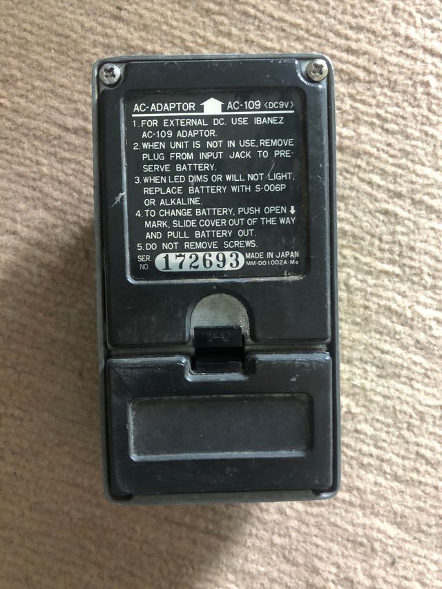 Ibanez Tubo Screamer TS-808 dos anos 70/80 1000€