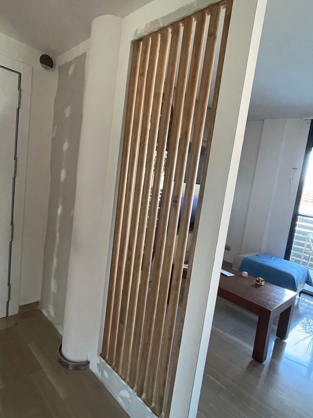 Separador de ambientes redondo y a medida