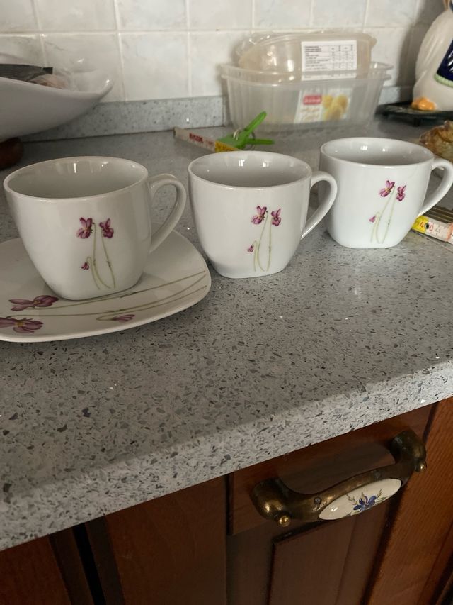 servizio da the e caffe in ceramica per casa